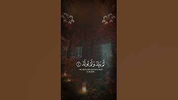 سوره الاخلاص بصوت خاشع 🤍 #قرآن