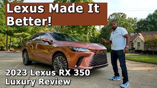 Lexus made the RX BETTER! - 2023 Lexus RX 350 Luxury Review by AutoAcademics 1,065 views 6 months ago 11 minutes, 26 seconds