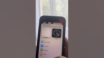 Add Digital Clock Widget on your IPhone