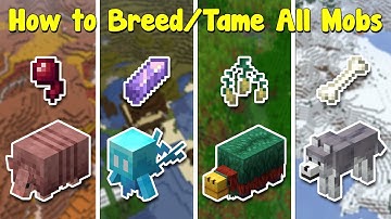 How to Tame & Breed Every Mob in Minecraft! [UPDATED]