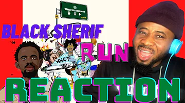 BLACK SHERIF ~run  (Audio Slide)   (REACTION)