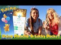 LUCKY DUCKLETT & ACHIEVABLE GO Fest Skill Challenge with ZoeTwoDots!! - Pokèmon Go