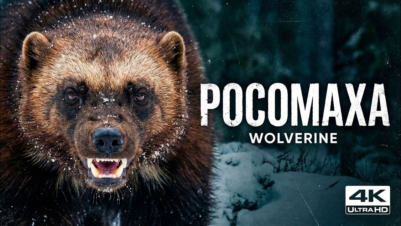 Росомаха | Призрак северных лесов | 4K ULTRA HD