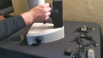 Illuminator installation for stereo microscope stand (part 2)