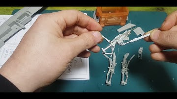Trumpeter F-14 TomCat part 3 landing gear