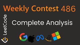 LeetCode Weekly Contest 486 🔥 Full Analysis | Time Strategy, Difficulty & Interview Value
