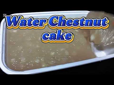 Paano Magluto ng Water Chestnut Cake/Chinese Food| KitcheNik 