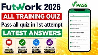 Futwork Telecaller Quiz Answers | All Modules | Futwork Training Quiz Pass Kaise Kare 2026 screenshot 1
