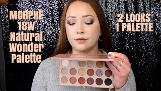 New Morphe 18W Natural Wonder Artistry Palette 2 Looks Comparisons