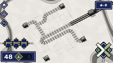 Railbound Level #-9 Walkthrough