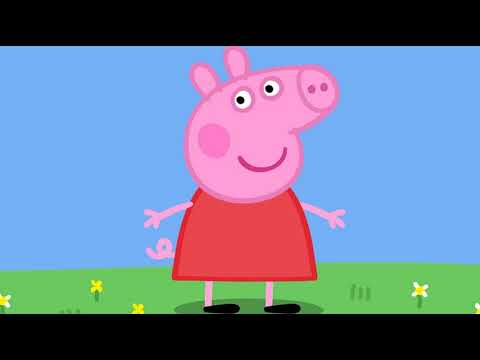 Свинка Пеппа с друзьями играет в догонялки. Peppa Pig with friends playing catch