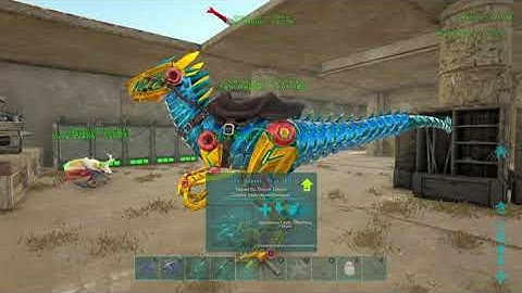 Ark Survival Evolved Ragnarok - Season 1 Ep60 - Breeding and Hatching Baby Tek Raptor