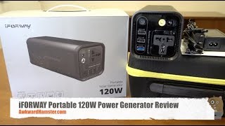 iFORWAY Portable 120W Power Generator Review
