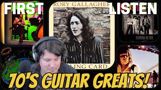 FIRST TIME REACTION Dave Mason/ Rory Gallagher/ Mountain/ Robin Trower/ Ten Years After/ Deep Purple