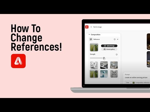 How to Change References on Adobe Firefly [easy]