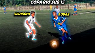 JOGO Serrano vs Audax - Copa Rio sub 15