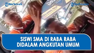 Viral Siswi SMK Di Bandung Alami Pelecehan Di Angkot,  Pelaku Tak Taku Meski Aksinya Direkam