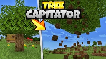 Tree capitator Mod For Minecraft Pocket Edition
