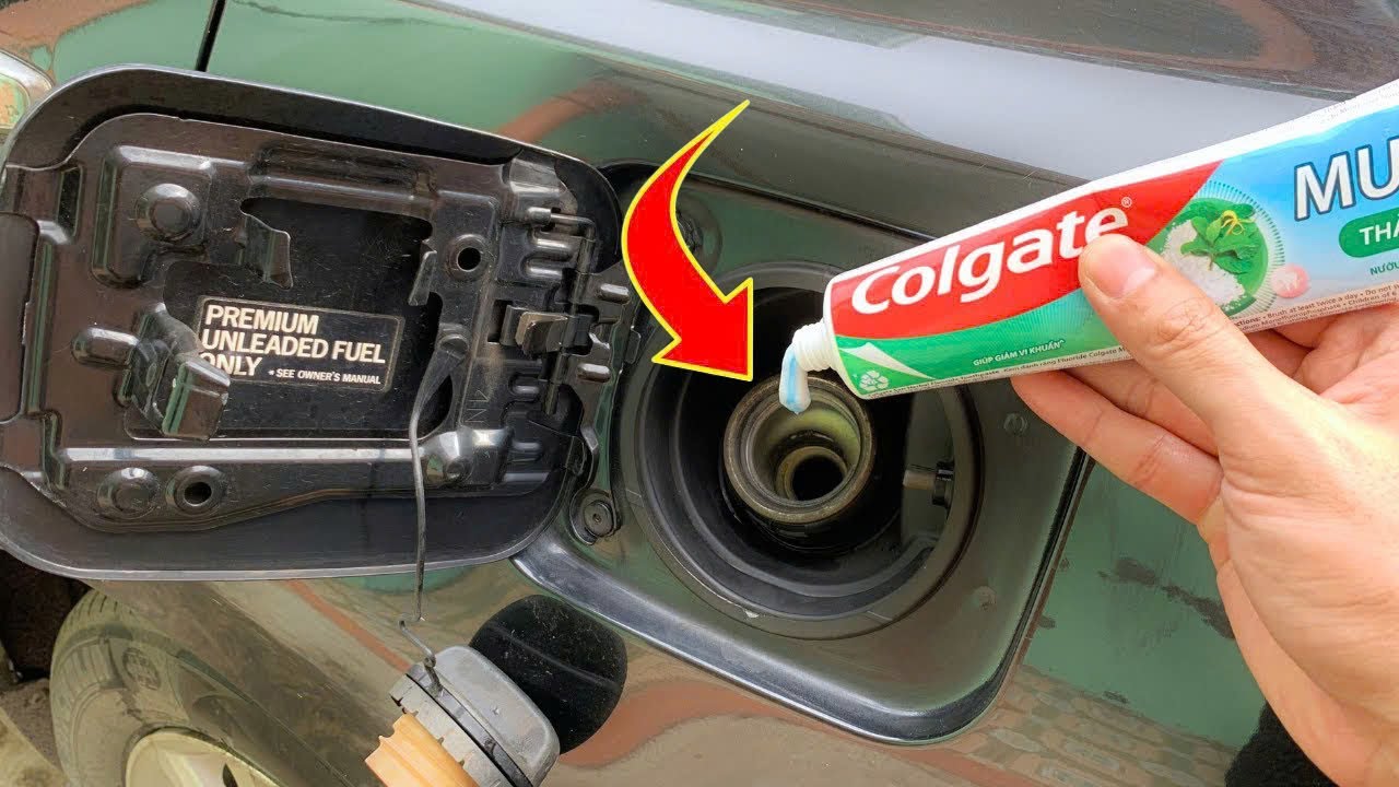 Смешайте зубную пасту с бензином и увидите, что произойдёт то, чего большинство людей даже не предст