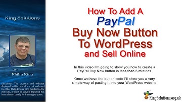 How to Add a PayPal Buy Now Button to WordPress and Sell Online