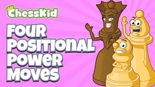 Four Chess Power Moves  | Chess Strategy for Kids | ChessKid