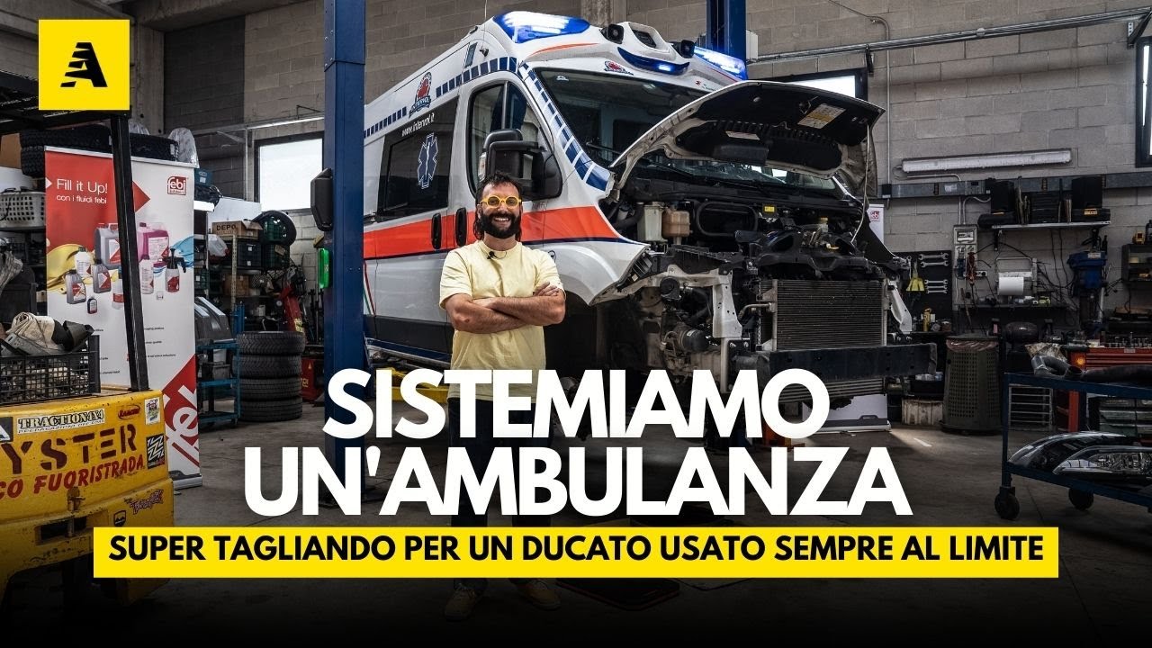 Come si fa il TAGLIANDO a un'AMBULANZA (e quanto COSTA)? Fiat DUCATO 115.000 km