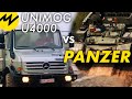 Unimog U4000 vs. Panzer