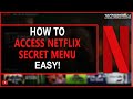 How To: Access Netflix Secret Menu | HIDDEN NETFLIX MENU