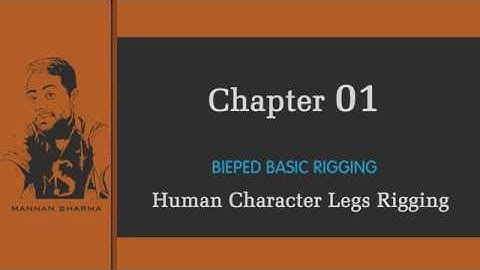 Maya Basic Biped Rigging Chapter-1