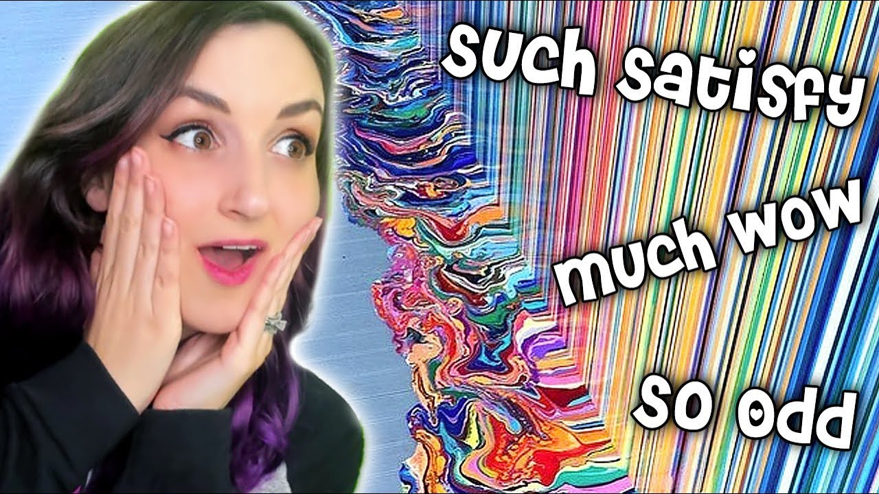 satisfying videos slime SO ODDLY SATISFYING... SUCH WOW