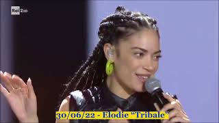 Miniatura de "30/06/22 - Elodie "Tribale" (Tim Summer Hits)"