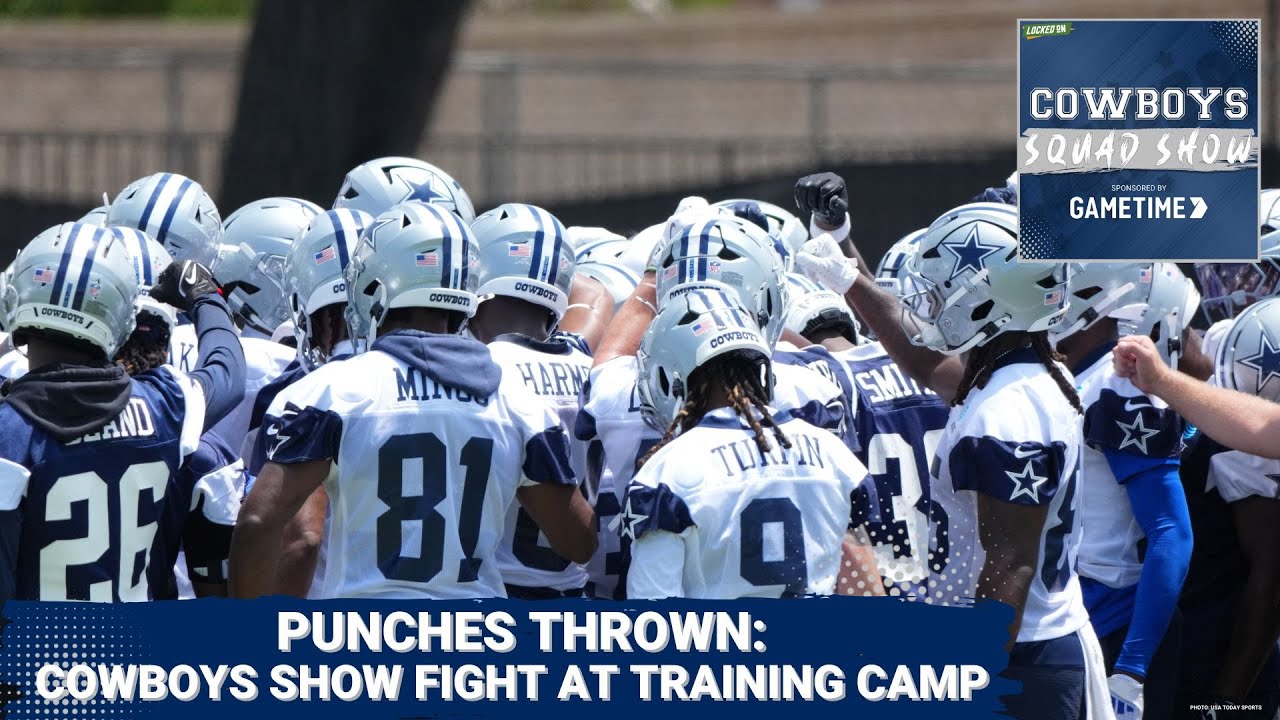 COWBOYS SQUAD SHOW: The Cowboys are showing early fight at Training Camp.
