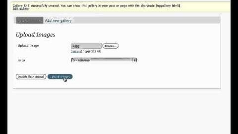 WordPress Tutorial - How to add photo into gallery