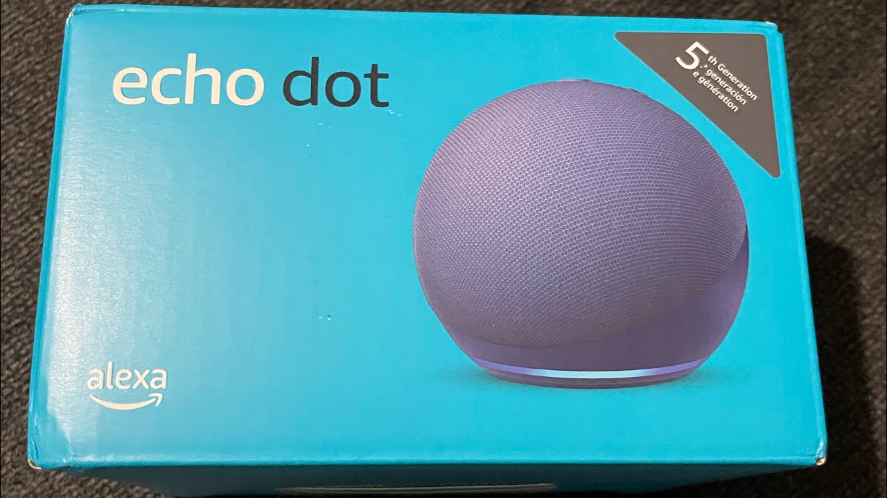 Echo Dot (5th Generation, Deep Sea Blue) B09B93ZDG4 B&H