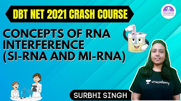 Concepts of RNA Interference (si-RNA and mi-RNA) | DBT NET 2021 | for CSIR NET By Surbhi Singh