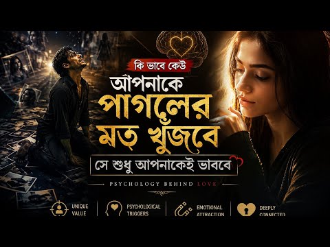 কি ভাবে কেউ আপনাকে পাগলের মত খুঁজবে | সে শুধু আপনাকেই ভাববে | Psychology behind love |