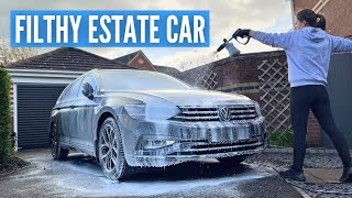 Filthy Volkswagen Passat | Exterior Car Cleaning screenshot 4