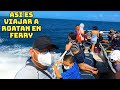 Así se viaja en Ferry Hacia Roatán ¿es caro? Un paraíso en Honduras