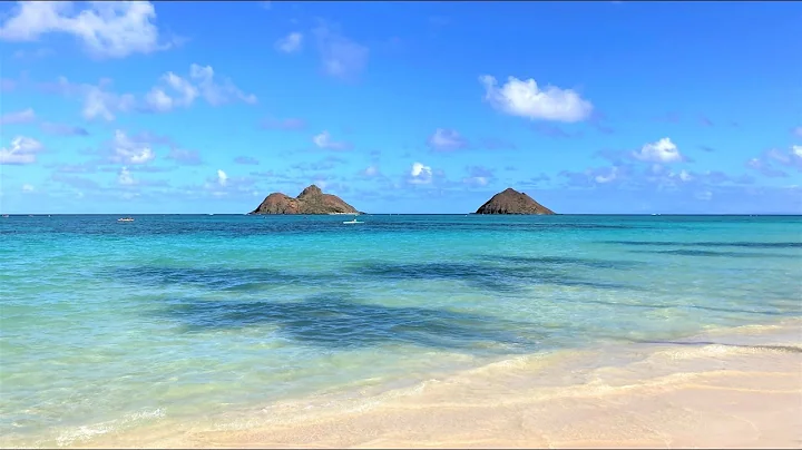 Go Walking!  Beautiful Lanikai Beach, Kailua, Oahu, Hawaii