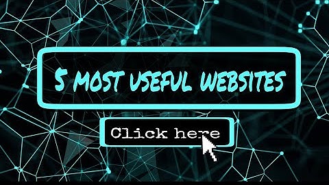 5 most useful websites ever | TVcount | Radio Garden | Rollapp | Tinyurl |  Receive SMS  | Rishu