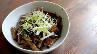 Black Sesame Pasta | wa's Kitchen