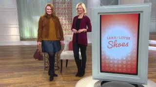 Clarks Bendables Suede Scheme Act Water Resist. Ankle Boots with Leah Williams