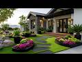16 Mini Parterre Landscaping Ideas for Small Farmhouse’s Front Yard