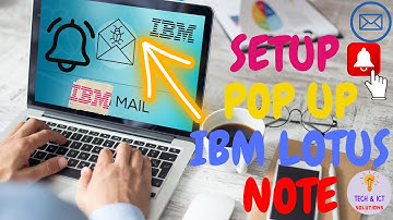 How to Get Lotus Notes Email Notification to Pop Up When Receive New Mail || 2022 ||