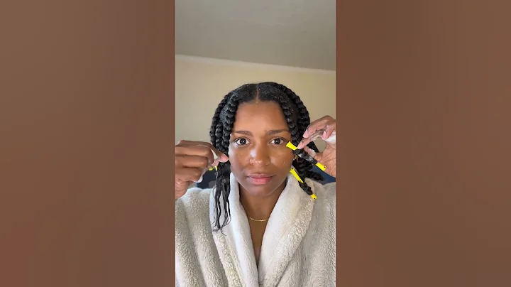 The ‘no fail’ braid out routine you needed #naturalhairstyles #braidout