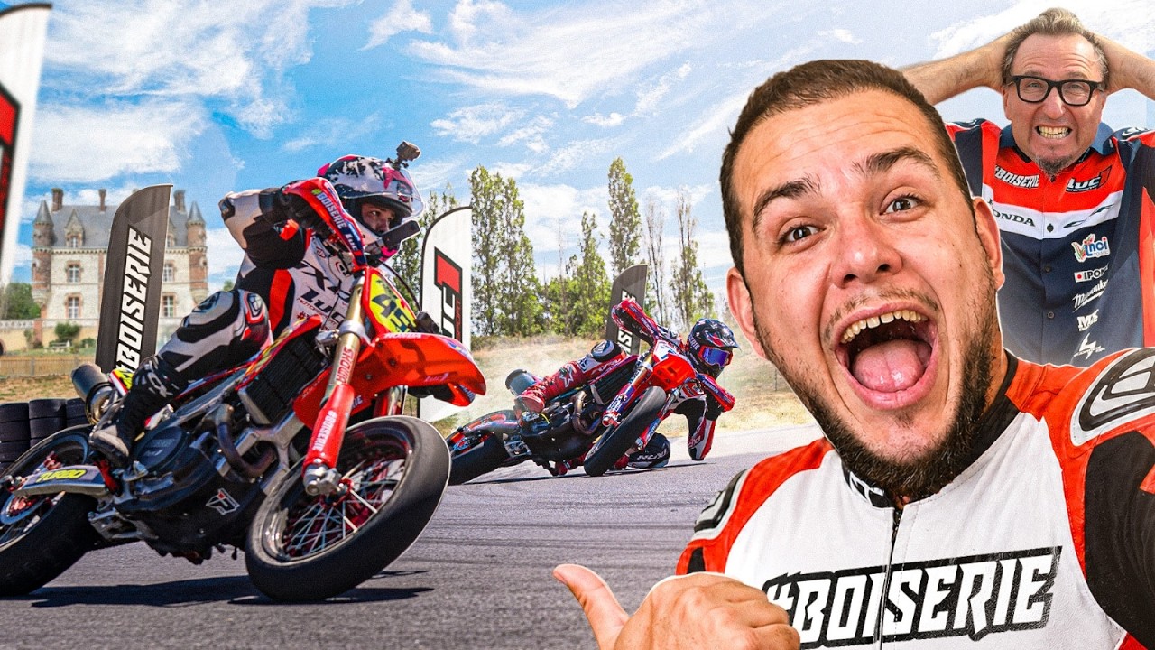 J'affronte un champion de moto (CRF Turbo)