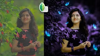 Amazing New Colour | Snapseed Editing Tutorial | Purple Tone & Butterfly Effect screenshot 2