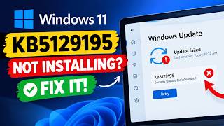 Details FIX Windows 11 KB5129195 Not Installing | September 2026 Update Error News