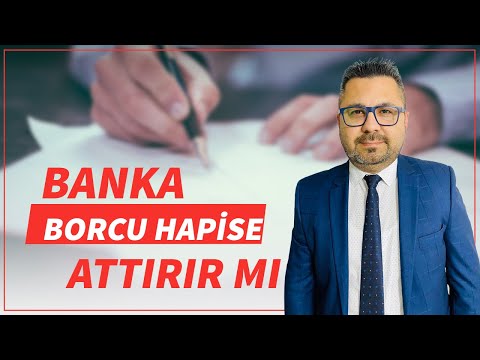 BANKA BORCU YÜZÜNDEN HAPSE GİREBİLİRSİNİZ (3 AY TAZYİK HAPSİ)