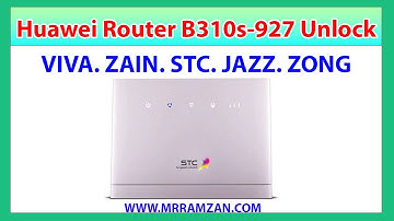 HUAWEI B310S-927 WIFI ROUTER UNLOCK | NO SERVICE FIX